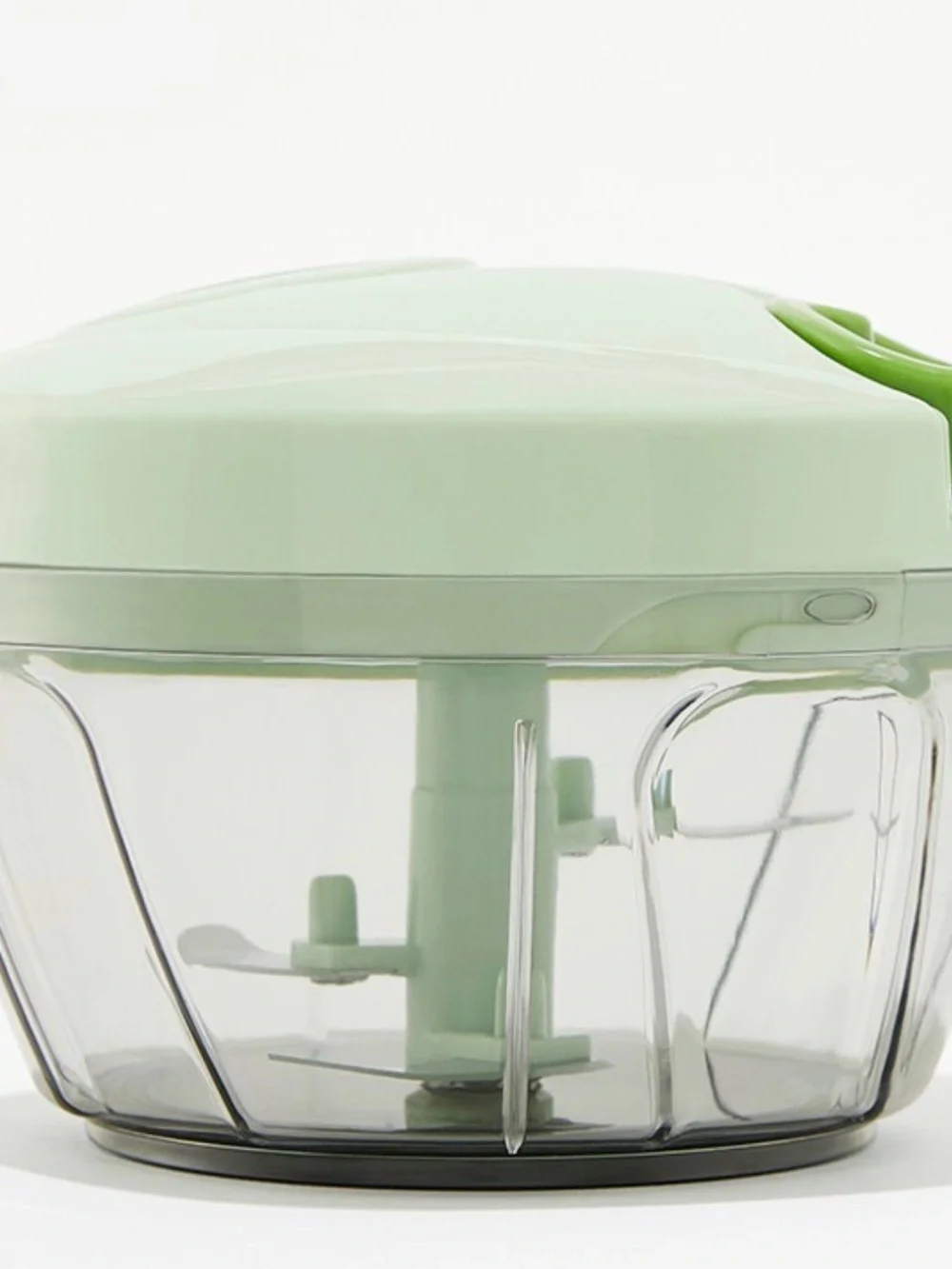 Green Vegetable Chopper - Compact Food Prep Tool